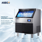 Από ανοξείδωτο χάλυβα ABS Αυτόματη παγομηχανή Block Ice Machine For Beverage Food Shop