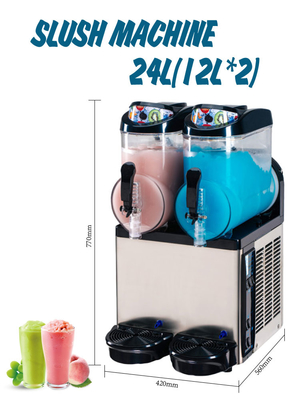 Ιταλική 24l Εμπορική Slush Machine R22 Frozen Margarita Slush Machine