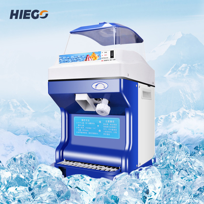 300w Εμπορική Ηλεκτρική Επιτραπέζια ξυριστική μηχανή πάγου με ρυθμιζόμενη υφή πάγου 5kgs ξυρισμένη μηχανή πάγου για το σπίτι