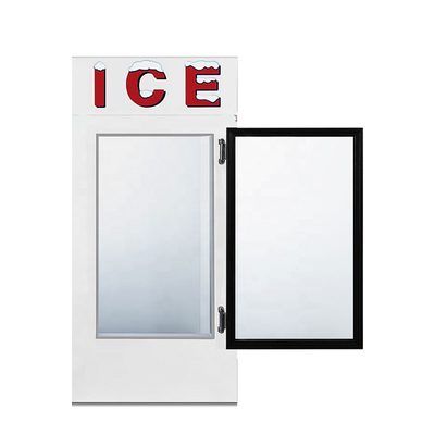 Γυάλινη Πόρτα Air Cooling Ice Merchandiser από ανοξείδωτο ατσάλι 850l Θήκη για παγωτό