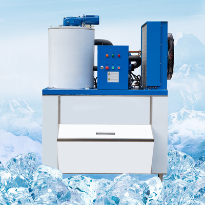 1000kg/24h Flake Ice Maker Machine Εμπορική 400kg Ice Maker for Snow Cones