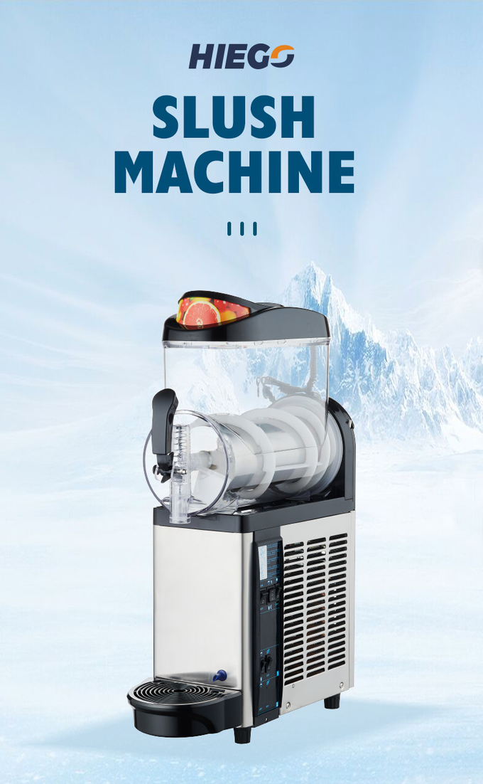 Μηχανή παρασκευής παγωμένων ροφημάτων 12l Commercial Slush Machine 0